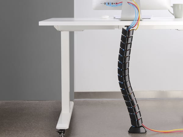 Equip 650861 kabelorganisator Skrivebord Kabelmuffe Sort 1 stk