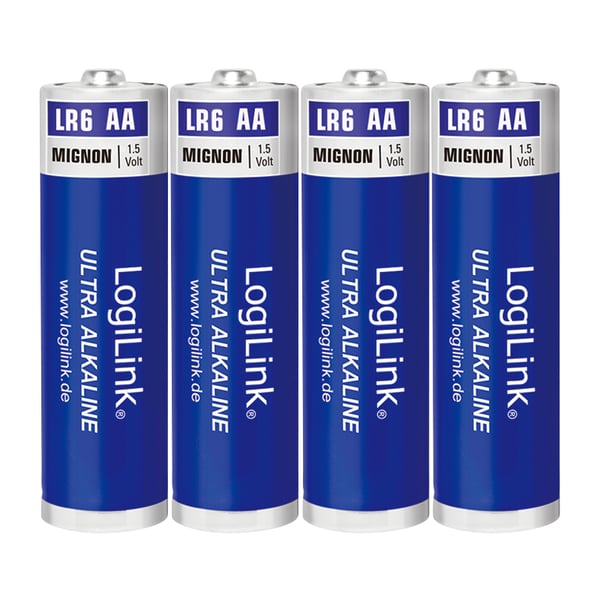 LogiLink LR6B4 husholdningsbatteri Engangsbatteri AA Alkaline
