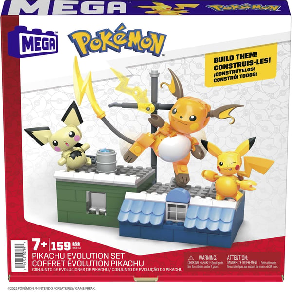 MEGA Pokémon Pikachu-utvecklingsset