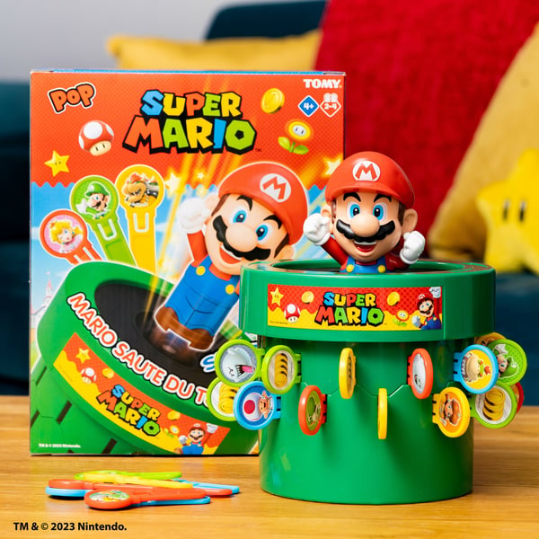 Tomy Pop Up Mario Brætspil Finmotorik (smidighed)