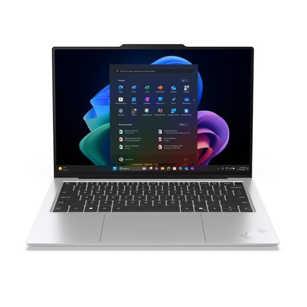 Lenovo ThinkPad X9-14 Gen 1 Aura Edition Copilot+ PC Intel Core Ultra 7 258V Laptop 35,6 cm (14") Berøringsskærm 2.8K 32 GB LPDDR5x-SDRAM 1 TB SSD Wi-Fi 7 (802.11be) Windows 11 Pro Tysk Hvid