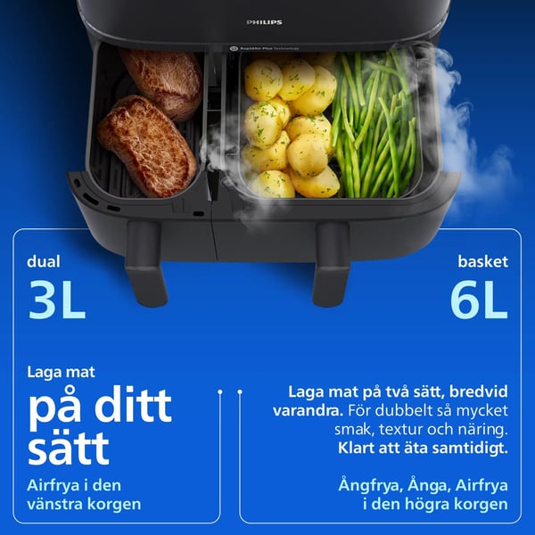 Philips 5000 series Airfryer Double Basket