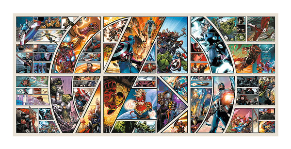 Trefl Marvel Avengers Kuviopalapeli 9000 kpl Sarjakuvat