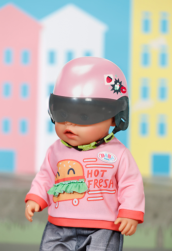 BABY born Scooter Helmet 43cm Dukke hjelm
