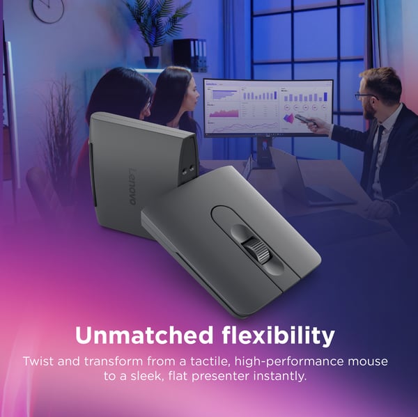 Lenovo 4Y51T62792 hiiri Universaali Molempikätinen Bluetooth IR LED 4000 DPI