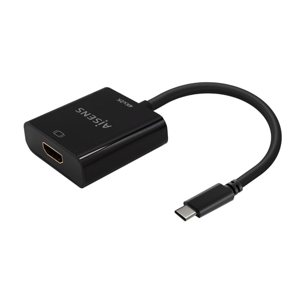 AISENS A109-0684 videokabel adapter 0,15 m USB Type-C HDMI Type A (Standard) Sort