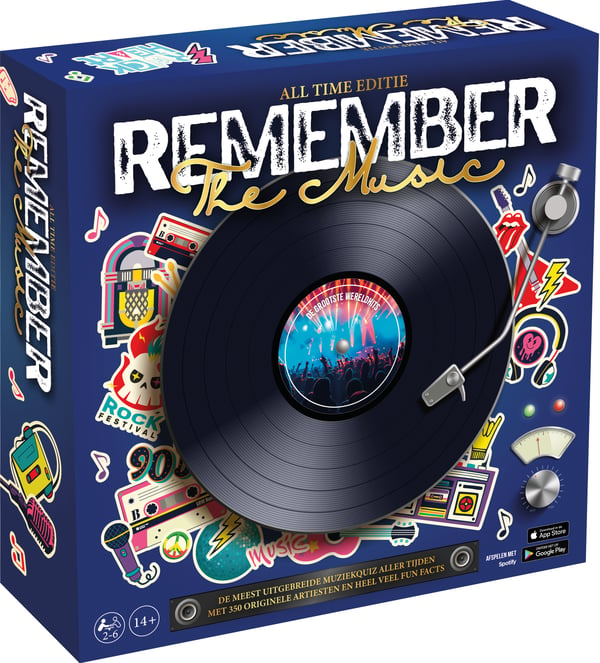 Asmodee Remember the Music - All Time Editie Remember the Music - All Time Editie Brætspil Fest