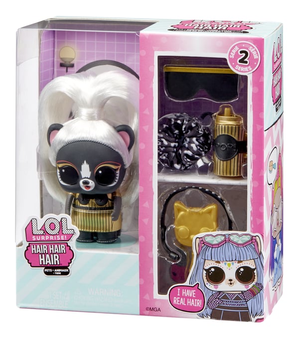 L.O.L. Surprise! Hair Hair Hair Pets Asst in PDQ