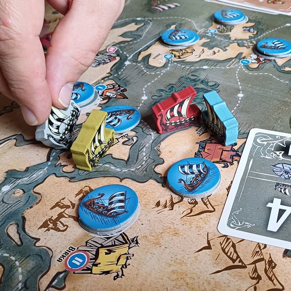 Tactic Gamestorm Vikings’ Tales Edge of the World board game