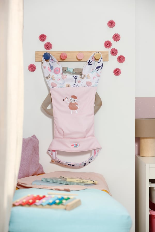 BABY born Baby Carrier Flower Dukke bagagebærer