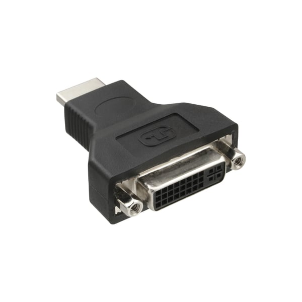 InLine 17670 kabel kønsskifter DVI-D female DVI-D Sort
