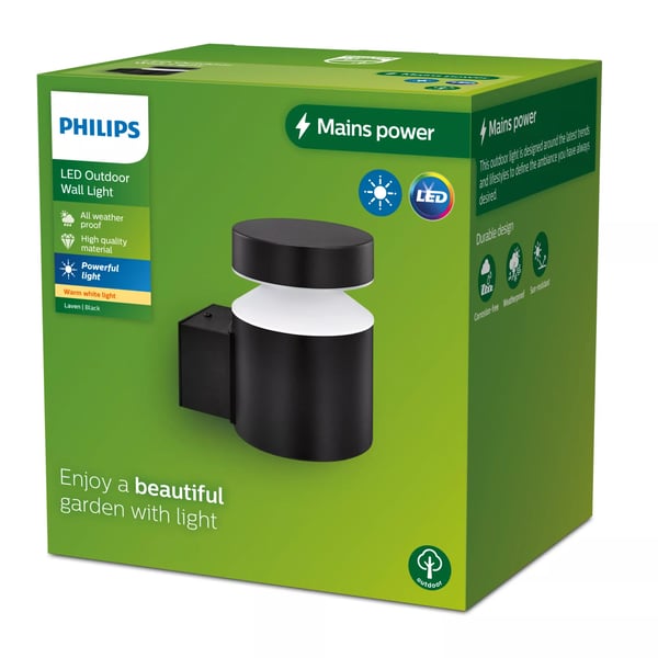 Philips Laven væglampe 6 W