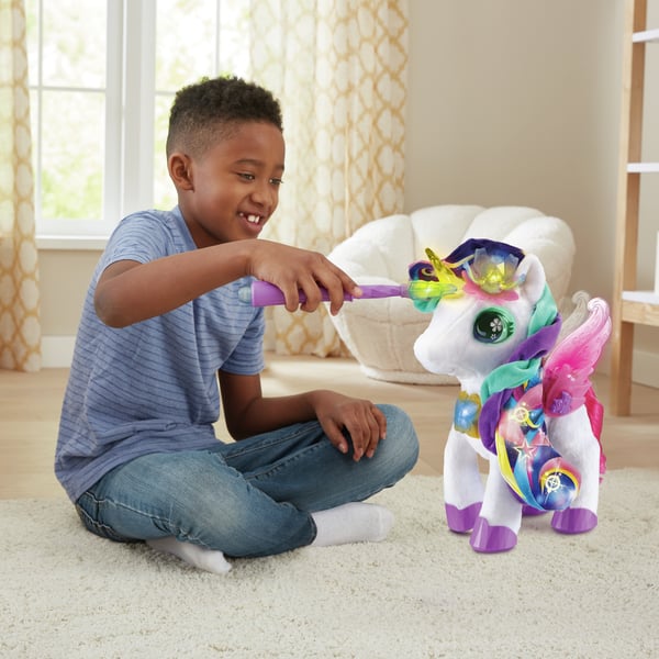 VTech KidiPet Friends STYLA, MA LICORNE MAQUILLAGE MAGIQUE
