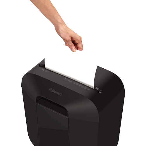 Fellowes Powershred LX25 paperisilppuri Silpuksi leikkaava Musta