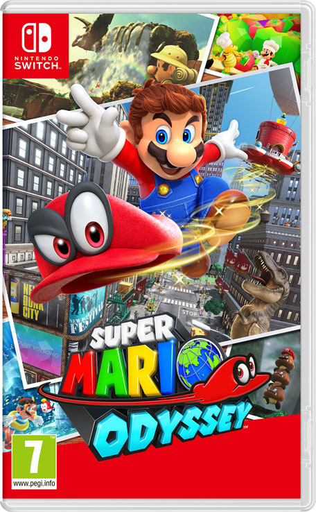 Nintendo Super Mario Odyssey Standard Nederländska, Engelska Nintendo Switch