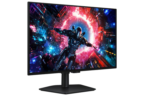 Samsung G70SH platta pc-skärmar 68,6 cm (27") 3840 x 2160 pixlar 4K Ultra HD OLED Svart