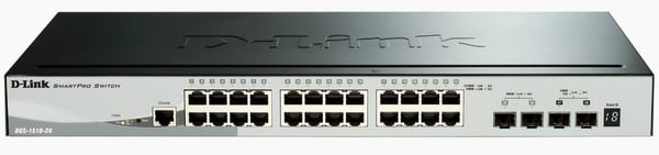 D-Link DGS-1510 Hallittu L3 Gigabit Ethernet (10/100/1000) Musta