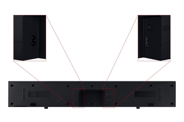 Samsung HW-C410G Sort, Titanium 2.0 kanaler 40 W
