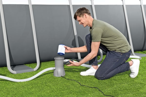 Bestway 58259 / 24 svømmepool varmer Elektrisk vandvarmer til swimmingpool