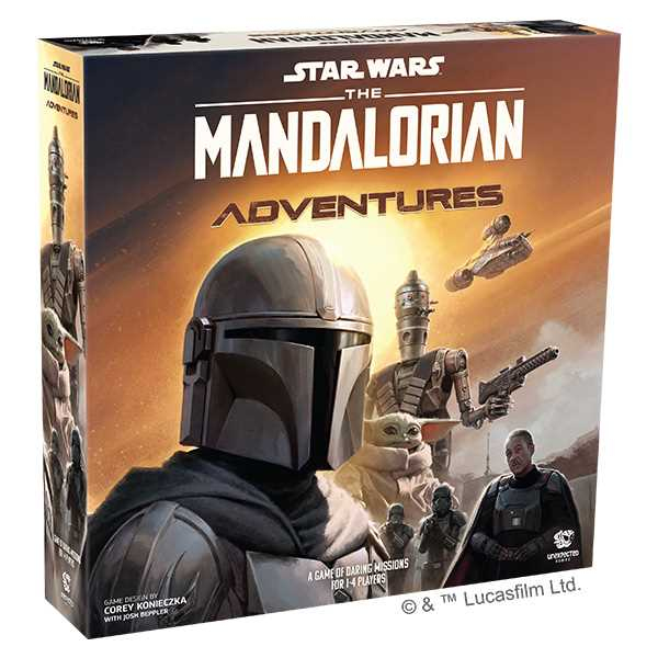 Asmodee Star Wars The Mandalorian Adventures Brætspil