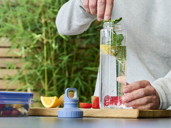 Tefal Drink2Go Eco N3033510 drikkedunk Dagligt forbrug, Vandring 700 ml Tritan Blå, Transparent