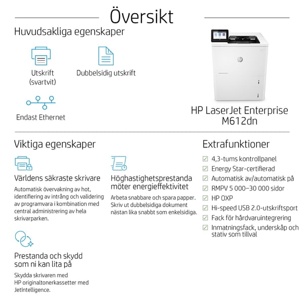 HP LaserJet Enterprise M612dn