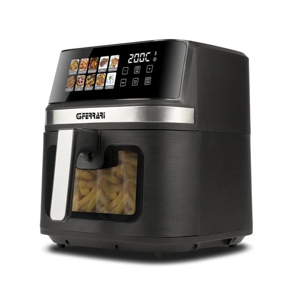 G3 Ferrari Friggisano 8L Single 1700 W Varmluftsfritös Svart