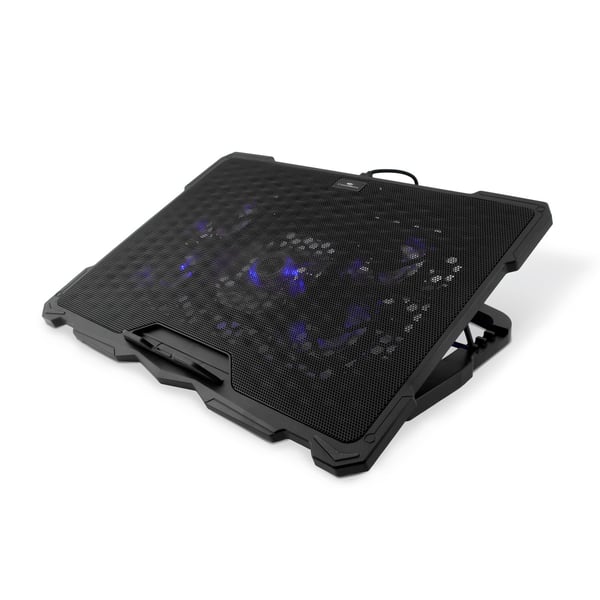 CoolBox COO-NCP17-V5 køling til laptop 43,9 cm (17.3") 1500 rpm Sort