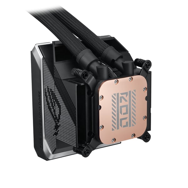 ASUS ROG Strix SLC IV 360 ARGB LCD Suoritin Nestejäähdytyspakkaus 12 cm Musta 1 kpl
