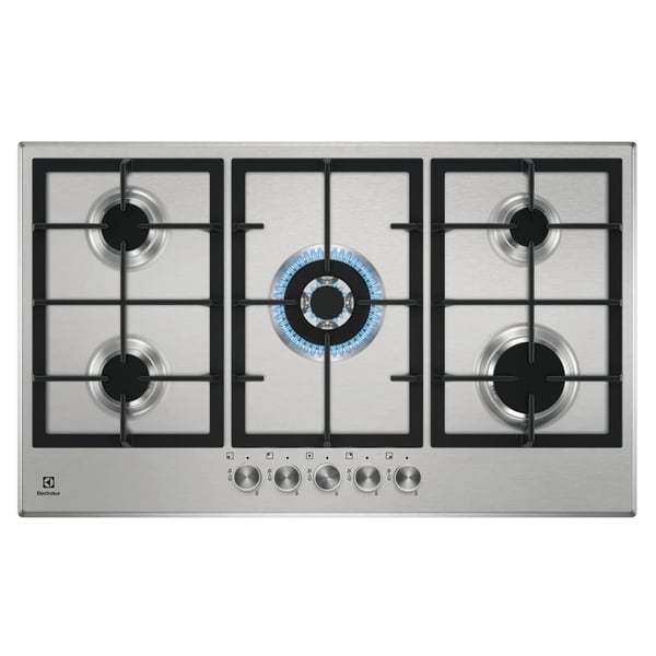 Electrolux KGS9536SX Rostfritt stål Inbyggd 90 cm Gas 5 zone(s)