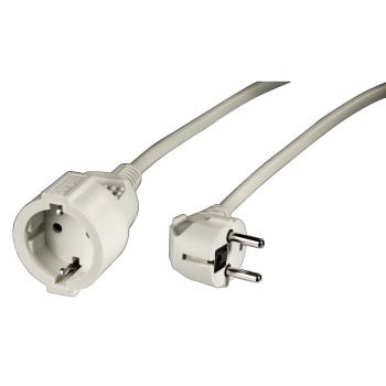 Hama 00047867 stikdåse 10 m 1 AC stikkontakt(er) Hvid