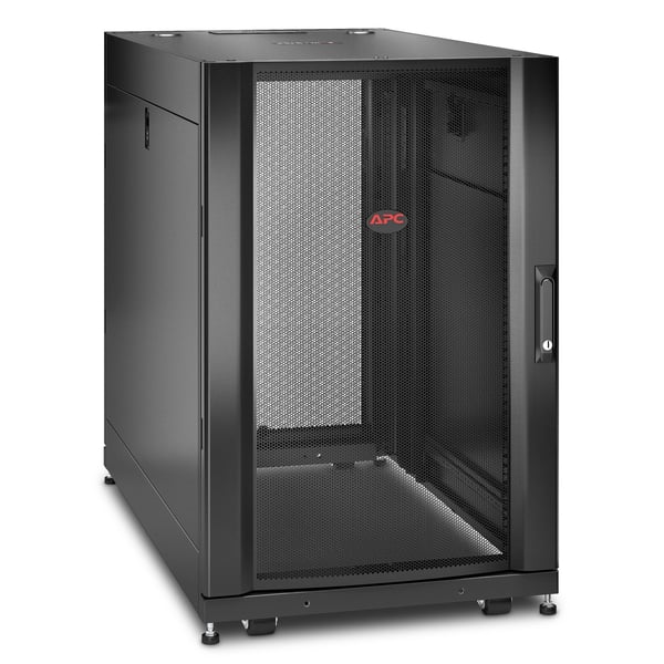 APC NetShelter SX 18U Fritstående reol Sort