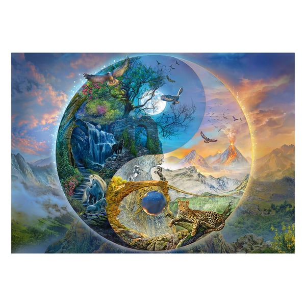 Silva Christoph: Yin & Yang, Vuoristomaailma (1000 palaa)