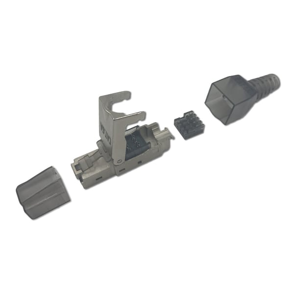 Techly IWP-8P8C-CAT6AS kabel kønsskifter RJ-45 Sølv