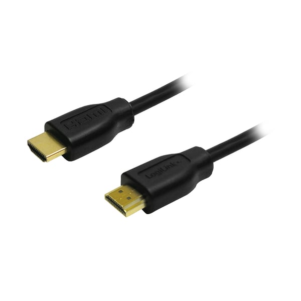 LogiLink CH0036 HDMI-kaapeli 1,5 m HDMI-tyyppi A (vakio) Musta