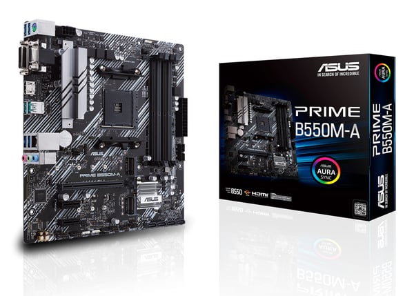 ASUS PRIME B550M-A AMD B550 Uttag AM4 micro ATX