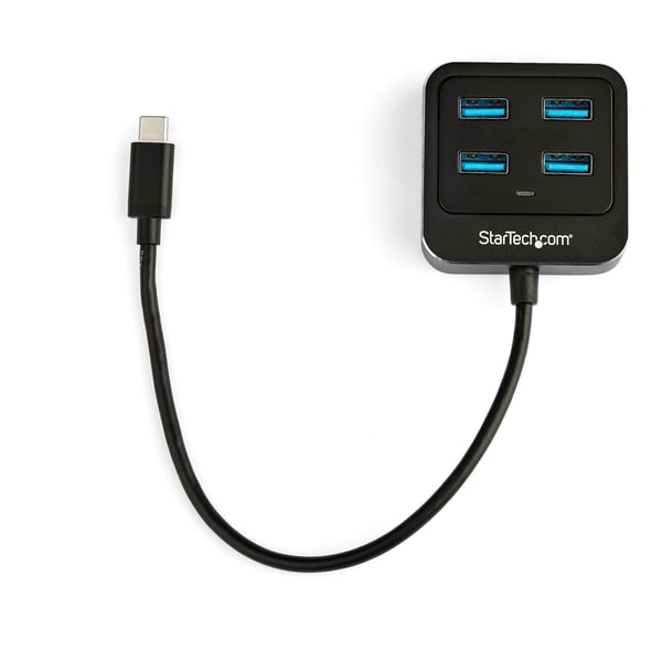 StarTech.com USB-C Hubb 4 Portar - USB Typ-C/ USB 3.1 Gen 2 Hubb (10Gbit/s)