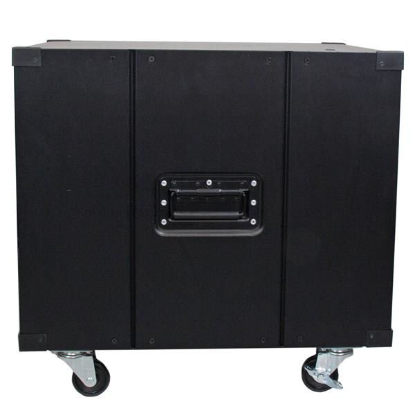StarTech.com RK960CP stativ 9U Fritstående reol Sort