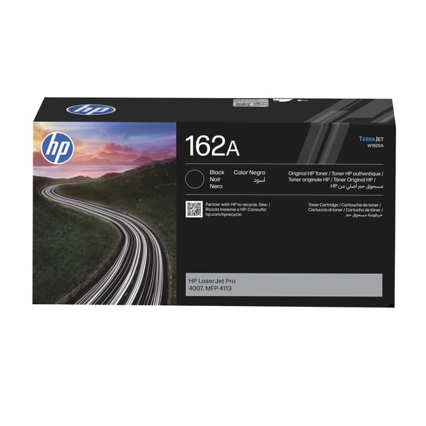 HP 162A LaserJet-tonerpatron, sort HP 162A LaserJet-tonerpatron, sort