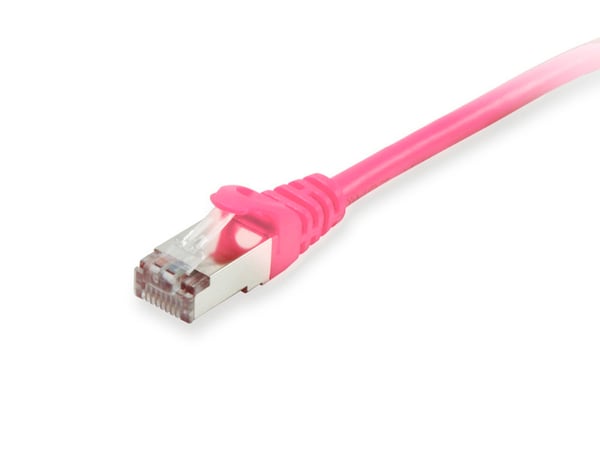 Equip 606902 netværkskabel Lyserød 0,5 m Cat6a S/FTP (S-STP) Rund
