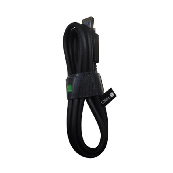 Techly ICOC MUSB312-CMAM10T USB-kabel USB 3.2 Gen 1 (3.1 Gen 1) 1 m USB A USB C 10 Gbit/sek. Sort