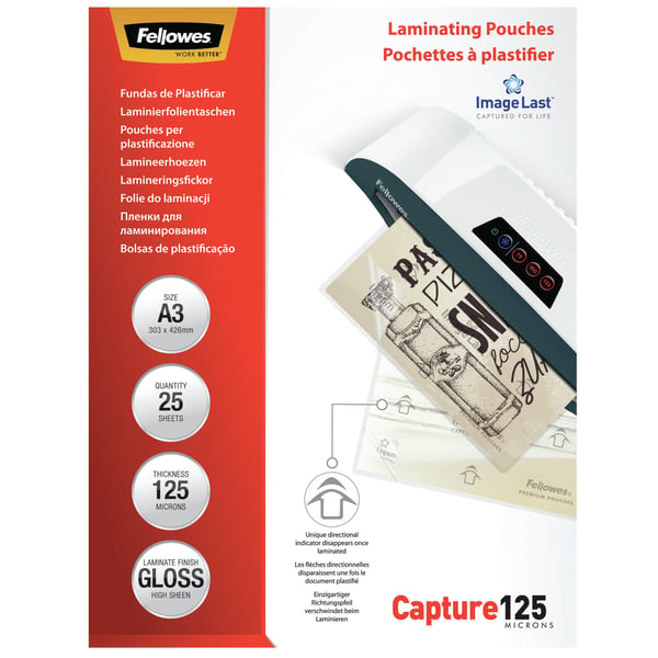 Fellowes 5396501 lamineringspåsar 25 styck Fellowes 5396501 lamineringspåsar 25 styck