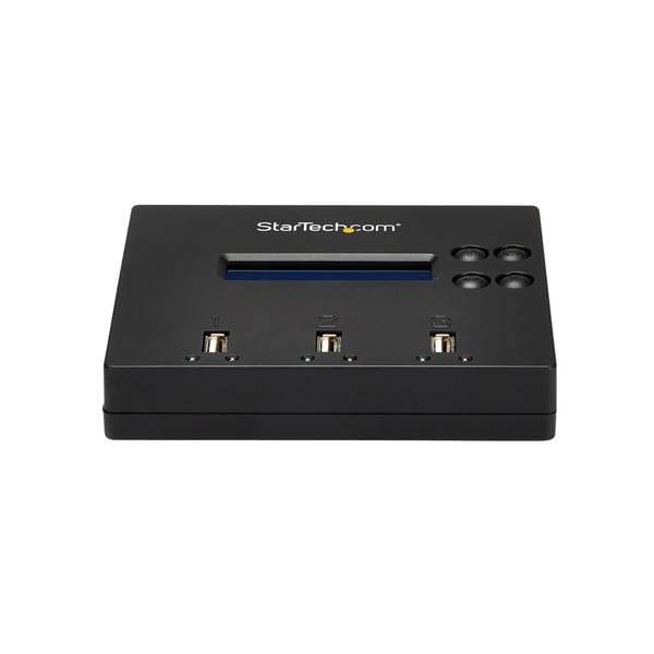 StarTech.com 1:2 Fristående USB 2.0 USB-minnesduplicerare och -raderare