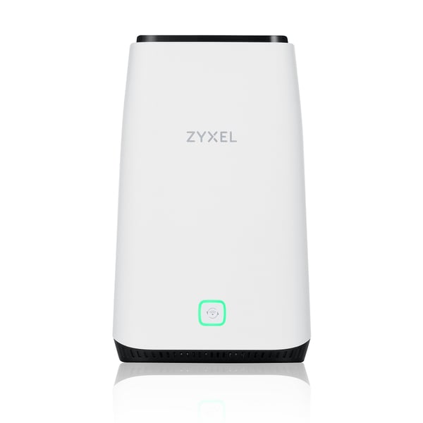 Zyxel FWA510 trådløs router Multi-Gigabit Ethernet Tri-band (2,4 GHz / 5 GHz / 5 GHz) 5G Sort, Hvid