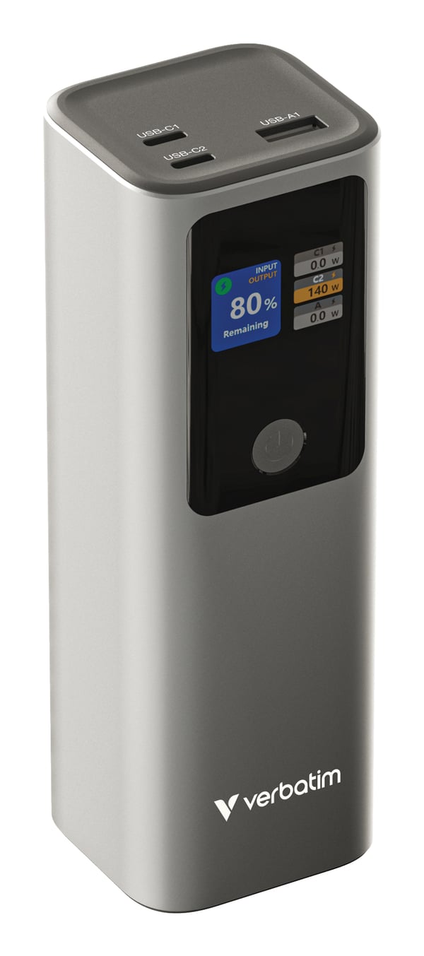 Verbatim 32269 powerbank Lithium-Ion (Li-Ion) 27000 mAh Grå