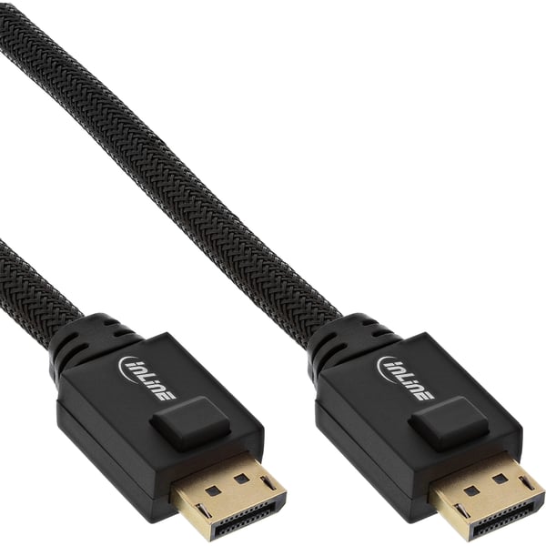InLine 17125A DisplayPort-kabel 25 m Svart