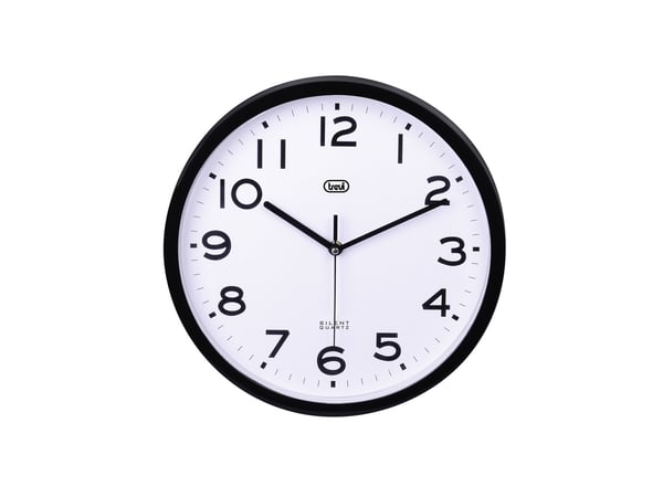 Trevi OM 3302 S Quarts-klocka Rund Svart, Vit