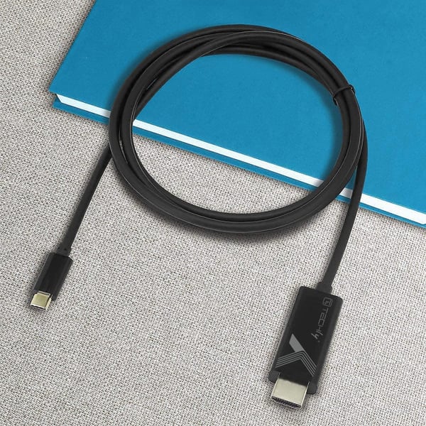 Techly IADAP USBC-HDMI2TY USB grafisk adapter 3840 x 2160 pixel Sort