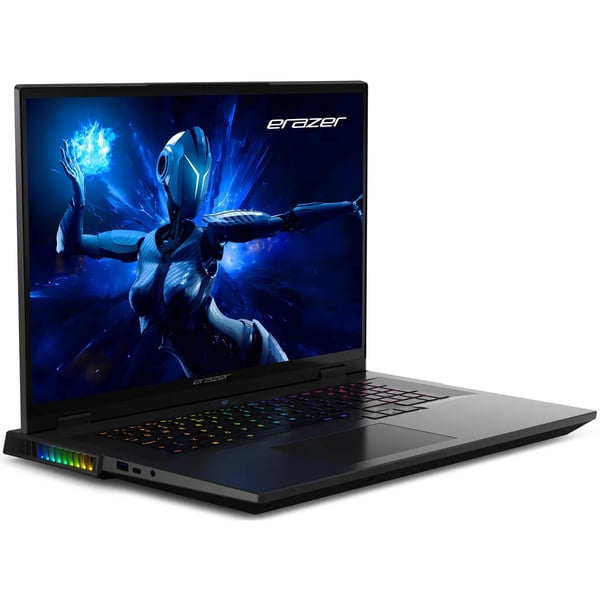 ERAZER Beast 18 X1 Intel Core Ultra 9 275HX Kannettava tietokone 45,7 cm (18") Quad HD+ 32 GB DDR5-SDRAM 2 TB SSD NVIDIA GeForce RTX 5090 Wi-Fi 7 (802.11be) Windows 11 Home Musta QWERTY Englanti (US)
