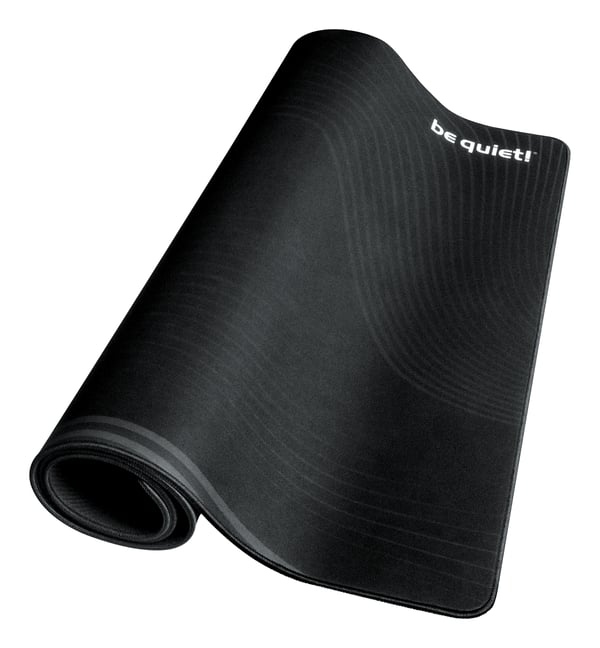 be quiet! Mousepad XL Spelmusmatta Svart